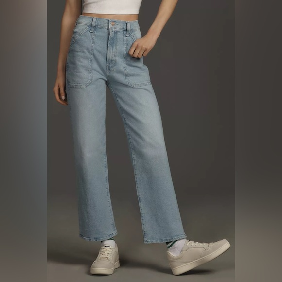 MOTHER Denim - NWT MOTHER Denim The Patch Rambler Ankle Norway Dude Wash Size 26